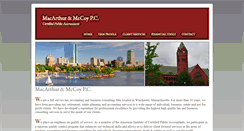 Desktop Screenshot of macarthurandmccoy.com